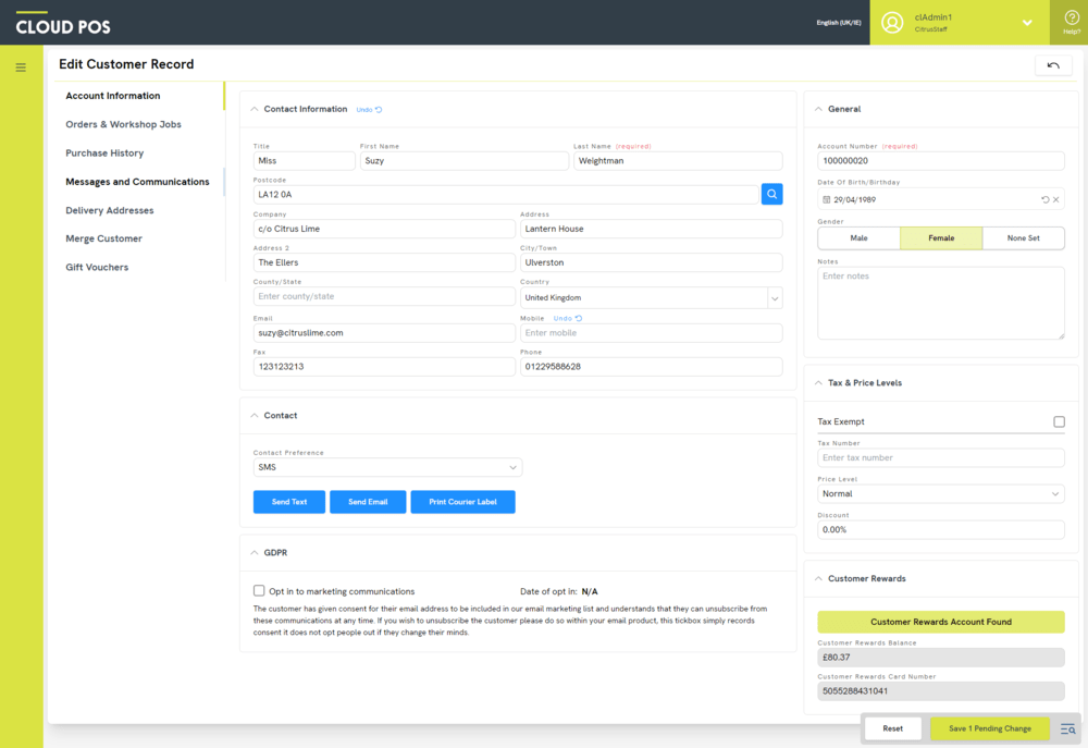 Back Office’s new look